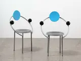 Michele de Lucchi for Memphis Milano, A pair of original ‘First’ chairs
