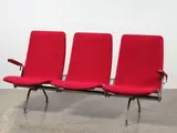A designed three-seater couch by Jens Amundsen for Fritz Hansen, sold Oct 2022