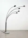 A five branch Space Age floor lamp by Cottex of Sweden, sold Oct 2022
