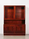 Denmark Erik Brouer, A rosewood display cabinet or unit