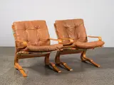 Ingmar Relling for Westnofa, A pair of Norwegian lounge chairs