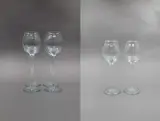 Holmegaard, A suite of Danish design tall stemmed wine glasses