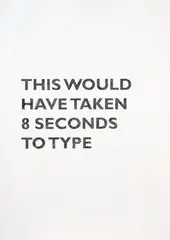Briar Mark, This Would Have Taken 8 Seconds to Type