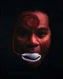 Sofia Tekela-Smith, Savage Island Man with Pure (Red)