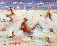 Alan Pearson, Untitled (Beach scene)