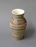 Daniel Steenstra for Crown Lynn Potteries, Small baluster vase