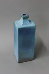 Square section bottle vase by Len Castle, sold Mar 2022