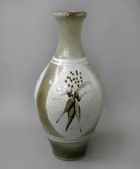 Large floor baluster vase by Peter Collis, offered Mar 2022