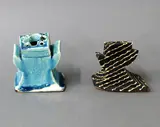 Richard Parker, Two small winged terracotta vases