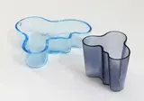 Alvar Aalto for Iittala, Two Savoy glass bowls