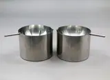 Arne Jacobsen for Stelton, Two ‘Cylinda Line’ ashtrays