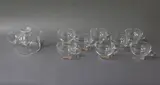 Ole Palsby for Eva-Trio, A clear glass tea set
