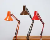 Luxo, Three vintage Anglepoise lamps