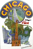David Klein, ‘Fly TWA - Chicago’