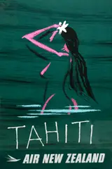 Arthur Aldred Thompson, ‘Air New Zealand - Tahiti’