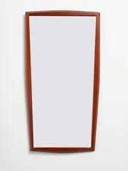 Jansen Spejle, 1960s Danish teak mirror
