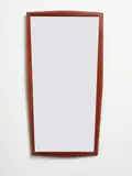 Jansen Spejle, 1960s Danish teak mirror