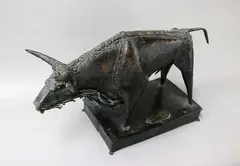 Bull by John Middleditch, sold Mar 2022