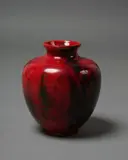 Flambé tapering vase by Charles Noke and Frederick Moore for Royal Doulton, sold Mar 2022