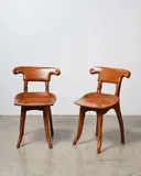 Antoni Gaudi for Bd Barcelona, A pair of Batllo chairs