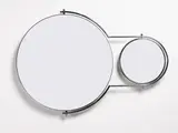 ‘Due’ Modernist wall mirror by Italy Rodney Kinsman for Bieffeplast, sold Mar 2022