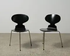 Pair of ‘Ant Chairs’ by Arne Jacobsen for Fritz Hansen, sold Mar 2022