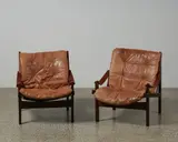 Torbjørn Afdal for Bruksbo, Pair of ‘Hunter’ armchairs, 1960s