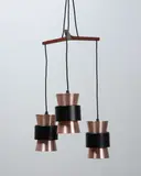 Three-branch ‘Saturn’ hanging light shade by Jo Hammerborg for Fog and Mørup, sold Mar 2022