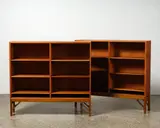 Børge Mogensen, Pair of oak and teak ‘China’ low bookcases