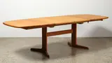 1960s Danish teak extending dining table by Skovby Møbelfabrik, sold Mar 2022