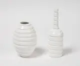 John Parker, A grooved bottle and a vase