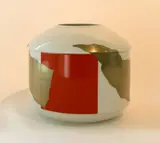 Lin Utzon for Royal Copenhagen, A short cylindrical vase