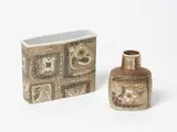 two designed ceramic vases by Nils Thorsson for Royal Copenhagen, sold May 2021