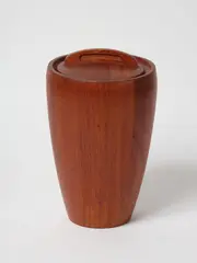 Jens Quistgaard for Dansk, A Danish teak lidded ice bucket