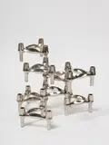 Modular Candlesticks by Ceasar Stoffi and Fritz Nagel for Bmf, sold May 2021