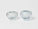Per Lütken for Holmegaard, Two heart-shaped vases