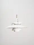 A vintage ‘PH5’ pendant lamp by Poul Henningsen for Louis Poulsen, sold May 2021