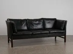 Mogens Hansen, A Danish three-seater leather sofa