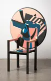 Alessandro Mendini for Zanotta, A ‘Zabro’ Table-Chair