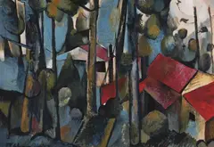 Kauri by Colin McCahon, sold May 2021