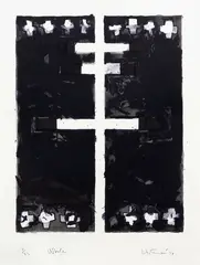 White by Ralph Hotere, sold May 2021