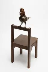 Bronwynne Cornish, Untitled - bird over chair