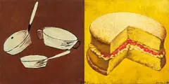 Bake by Dick Frizzell, offered May 2021