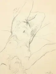 Simon Payton, Untitled - Reclining Nude