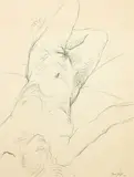 Simon Payton, Untitled - Reclining Nude