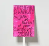 John Reynolds and World, Protest Sign