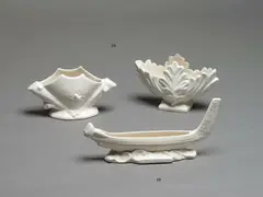 Titian Studio, Two white trough vases