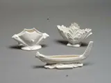 Titian Studio, Two white trough vases