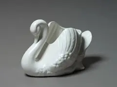 Crown Lynn Potteries, Rare large pale blue swan
