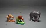 Crown Lynn Potteries, Purple-glazed elephant